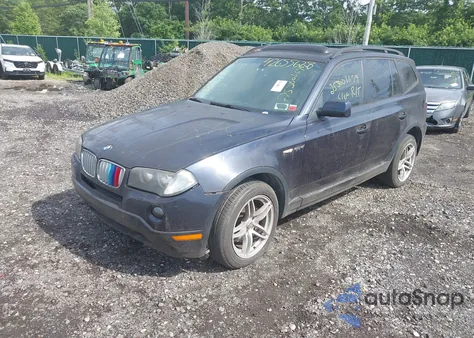 2008 BMW X3 3.0Si from USA, damaged, VIN WBXPC93478WJ17904